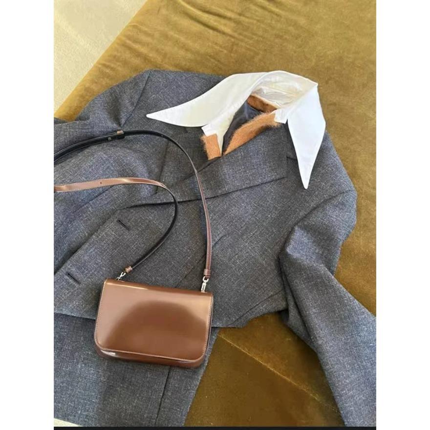 Fashion Crossbody Bags for Mobile Phone Simple Female PU Leather Small Square Bags Versatile Women's Shoulder Bags Mini Handbags