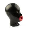 Schneller Versand Fabrik Latexhaube Bondageausrüstung Gummi-Maske Latex Kopfbedeckung