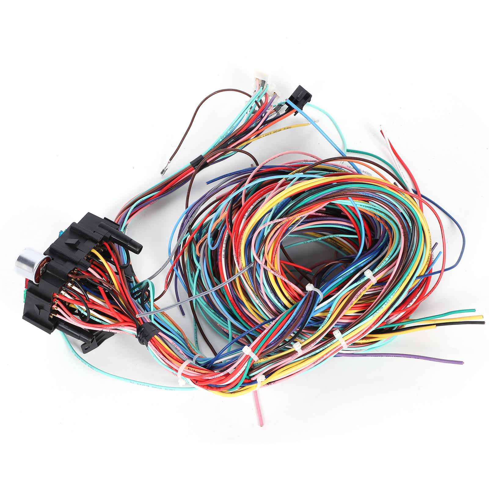 

Комплект жгута проводов на 21 цепь 12 В 21 цепь Универсальный аксессуар для автомобиля, грузовика, дома на колесах, автодома