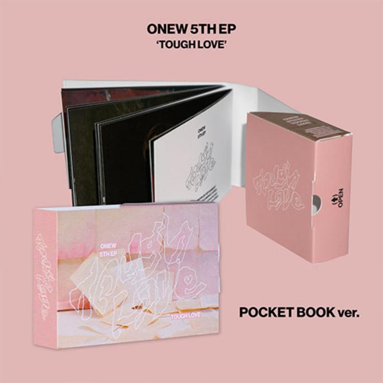 [POB] ONEW (SHINee) [TOUGH LOVE] 5th EP Album (POCKET BOOK ver.)
