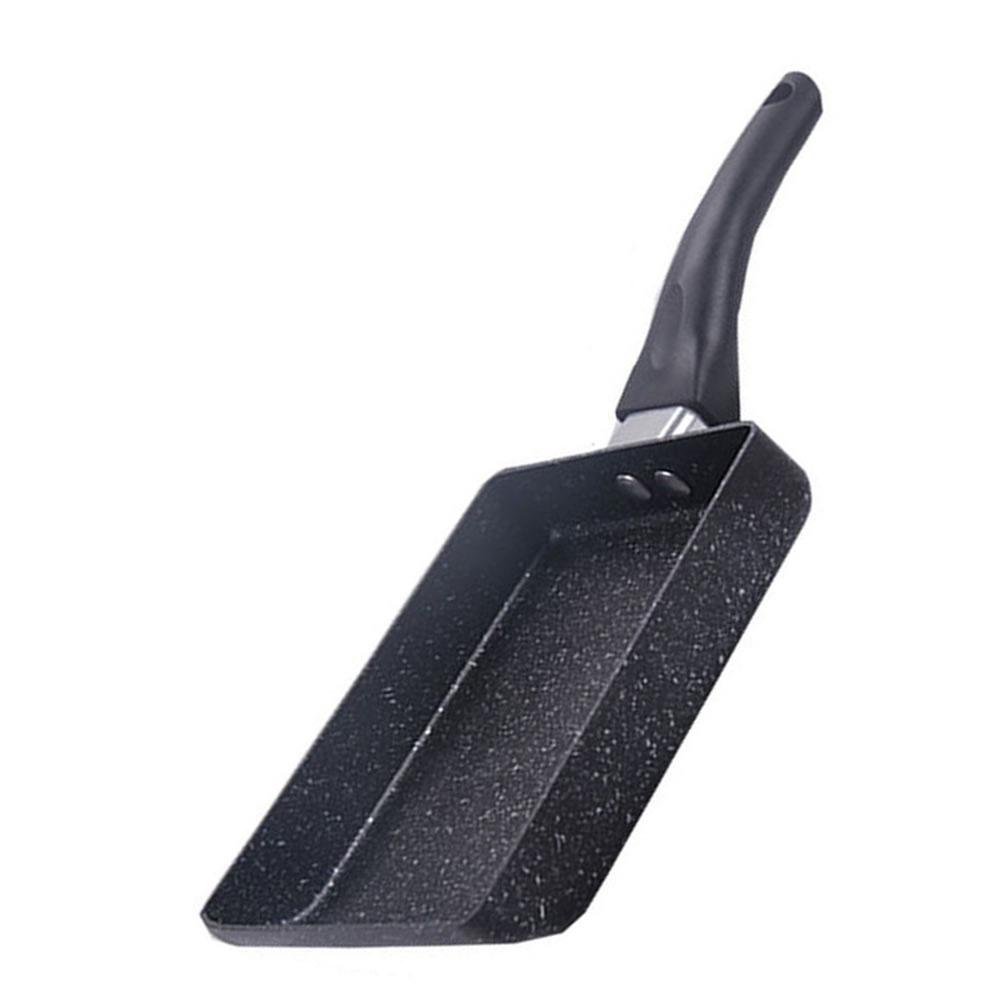 Maifan-Stein Antihaft-Quadratpfanne für Tamagoyaki Eierrolle Frühstück Kochen 35 cm x 13.5 cm Aluminiumlegierung Leichte Pfanne