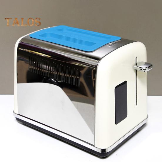 2 Pcs Silicone Toaster Covers Bread Machine Cover Washable Lid Kitchen Appliance Covers for 2-Slice Toaster Dust Protection Easy Handling