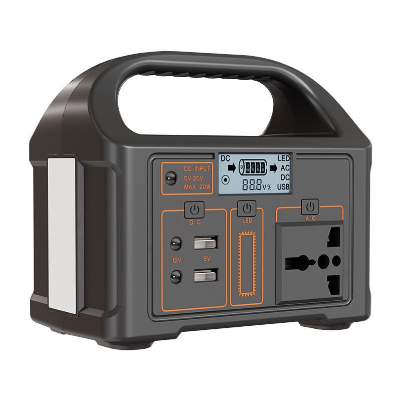 220V/110V Portable Lithium Iron Phosphate Battery Lightweight Power Bank Outdoor Camping Emergency Energy Storage Mobile Power Supply 16 * 10 * 14.3CM
