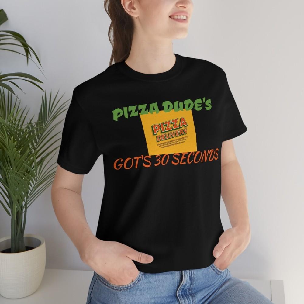 Tee pizza dude Unisex T-Shirt S