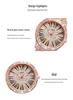 Gedi Starry Sky Women's Diamond Steel Band Waterproof Quartz Watch for Daily Commute or Work.