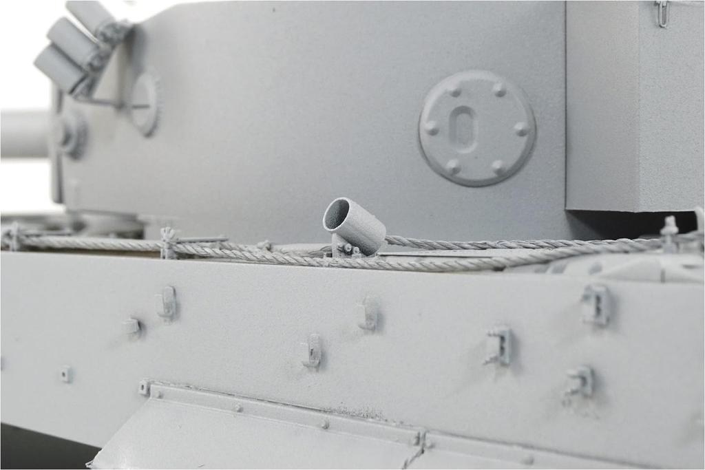 BSK Model 1/35 Smoke Discharger and S-Mine Launcher Set for German Tiger I Heavy Tank, Plastic Model Parts BSKD35005