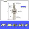 ZPT Vacuum Suction Cup Mini Fitting: Industrial Pneumatic Flat/Pointed Head Anti-Rotation Robotic Arm Holder.