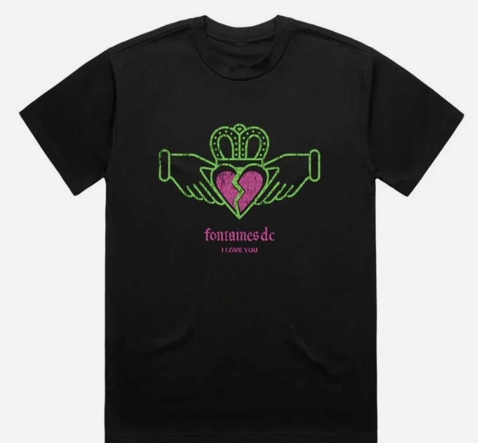 Fontaines D.C. I Love You Romance Tour 2025 T-shirt S