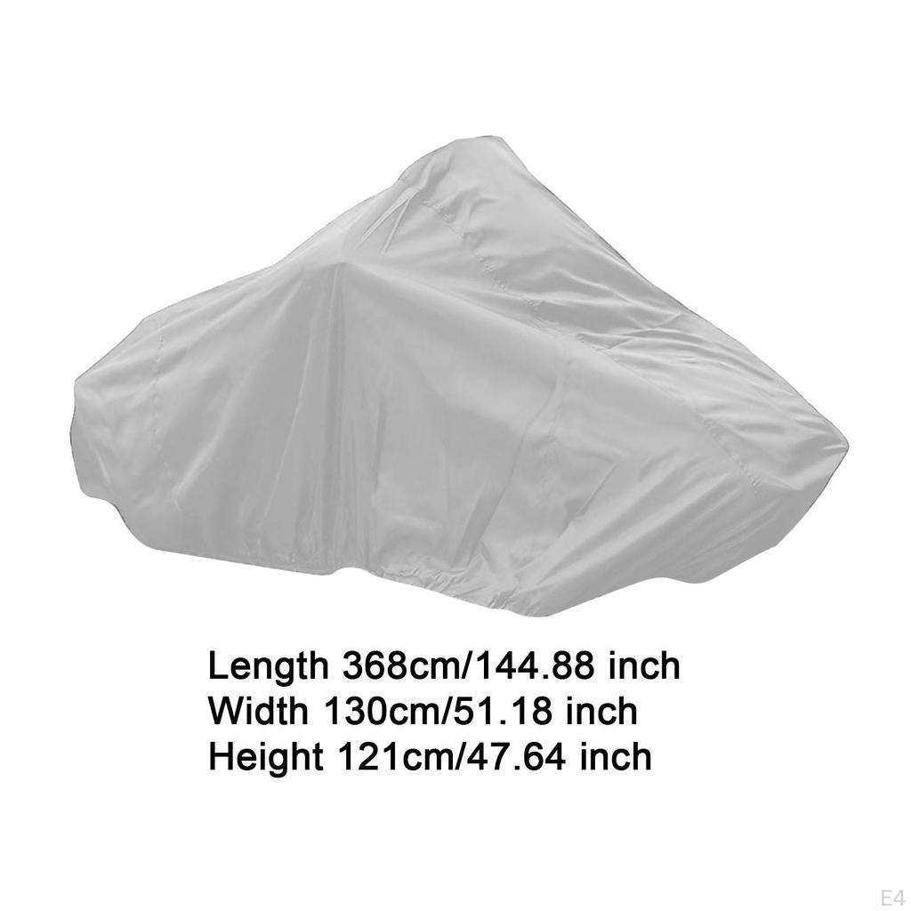 Snow Sled Shield Snowmobile Cover Dustproof Sledding Waterproof Sledge with Drawstring Sun