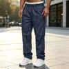 Men's Casual Pants with Pockets, Straight Leg Athletic Pants for Gym and Everyday Wear