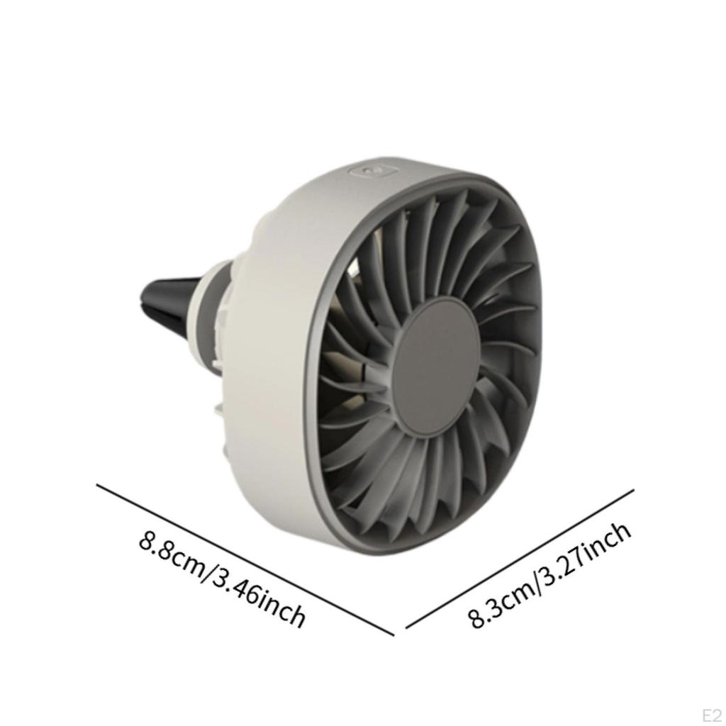 Car Air Circulator with 3 Speed Settings for Truck SUV RV