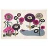 Morita MiW Flower and Dodo (The Garden of That Time) Tea Towel by Kusunokibashi Monori, Made In Japan, Pink, Approx. 45cm X 70cm, Product Number: 1-69