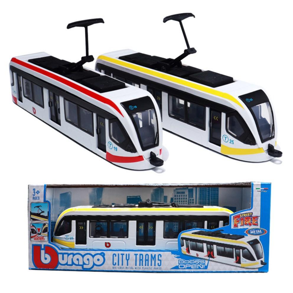 Bburago Autobus Miejski Tramwaj Model Die-cast Zabawka, Czerwony