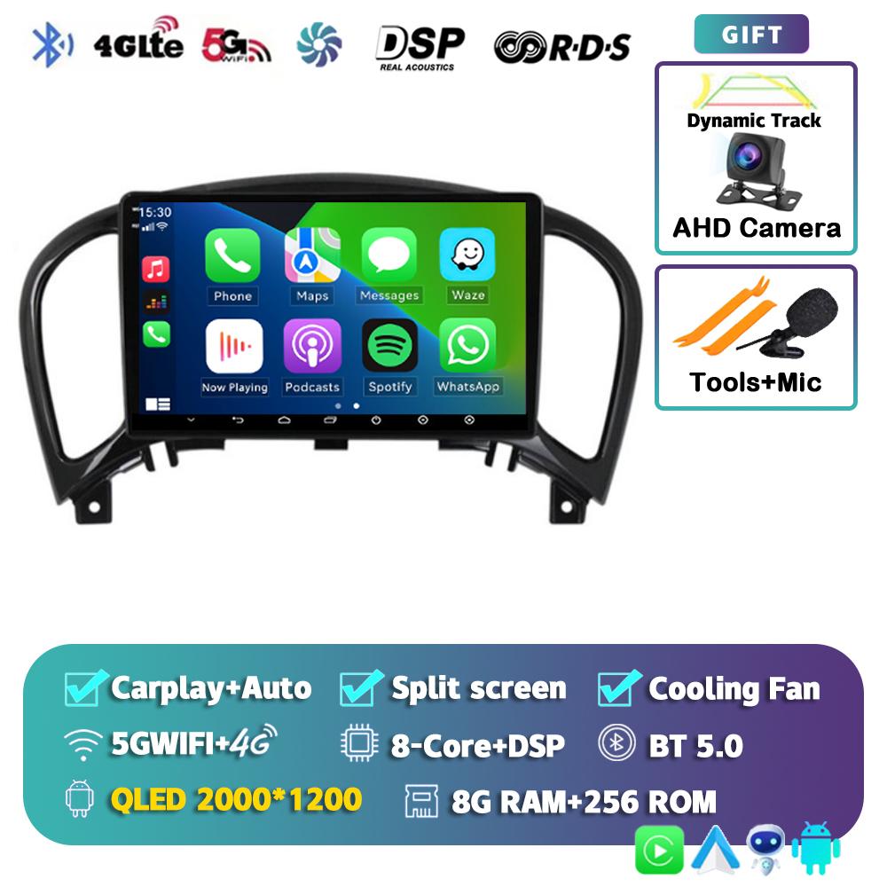 Android 14 Carplay Auto Car Radio For Nissan Juke YF15 2010-2014 2 Din Multimedia Video Player GPS Navigation Stereo Head Unit