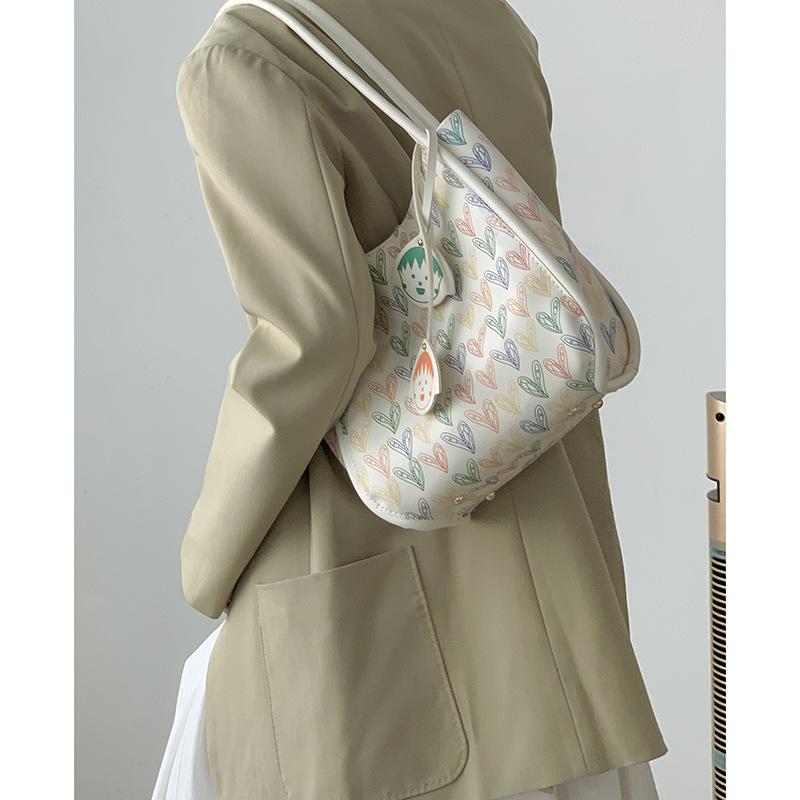 

Женская модная сумка через плечо с принтом Rainbow Love