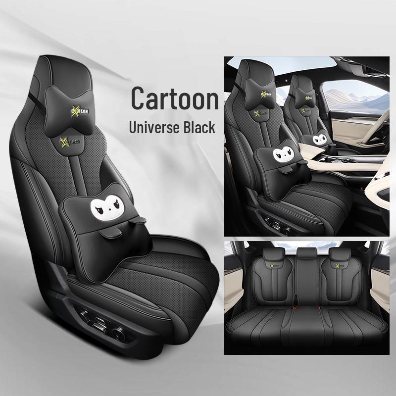 New Model Full Leather Car Seat Cushion for BYD Song L - Universal Four Seasons Use