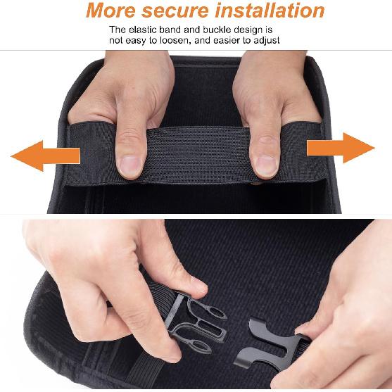 JKCOVER Compatible With 2024 2025 2026 Toyota Tacoma (4Th Gen Tacoma) Center Console Armrest Cover Accessories PU Leather Car Anti-Scratch Armrest