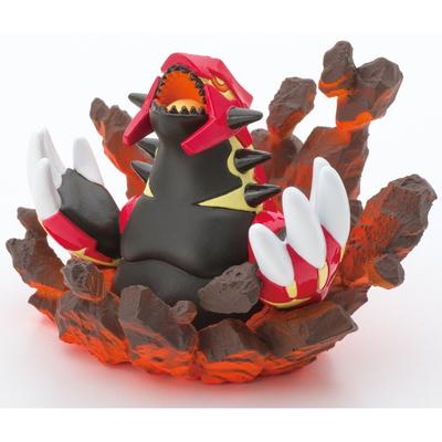 Figurine originale bonus Pokémon Omega Ruby Genshi Groudon [Bonus uniquement]