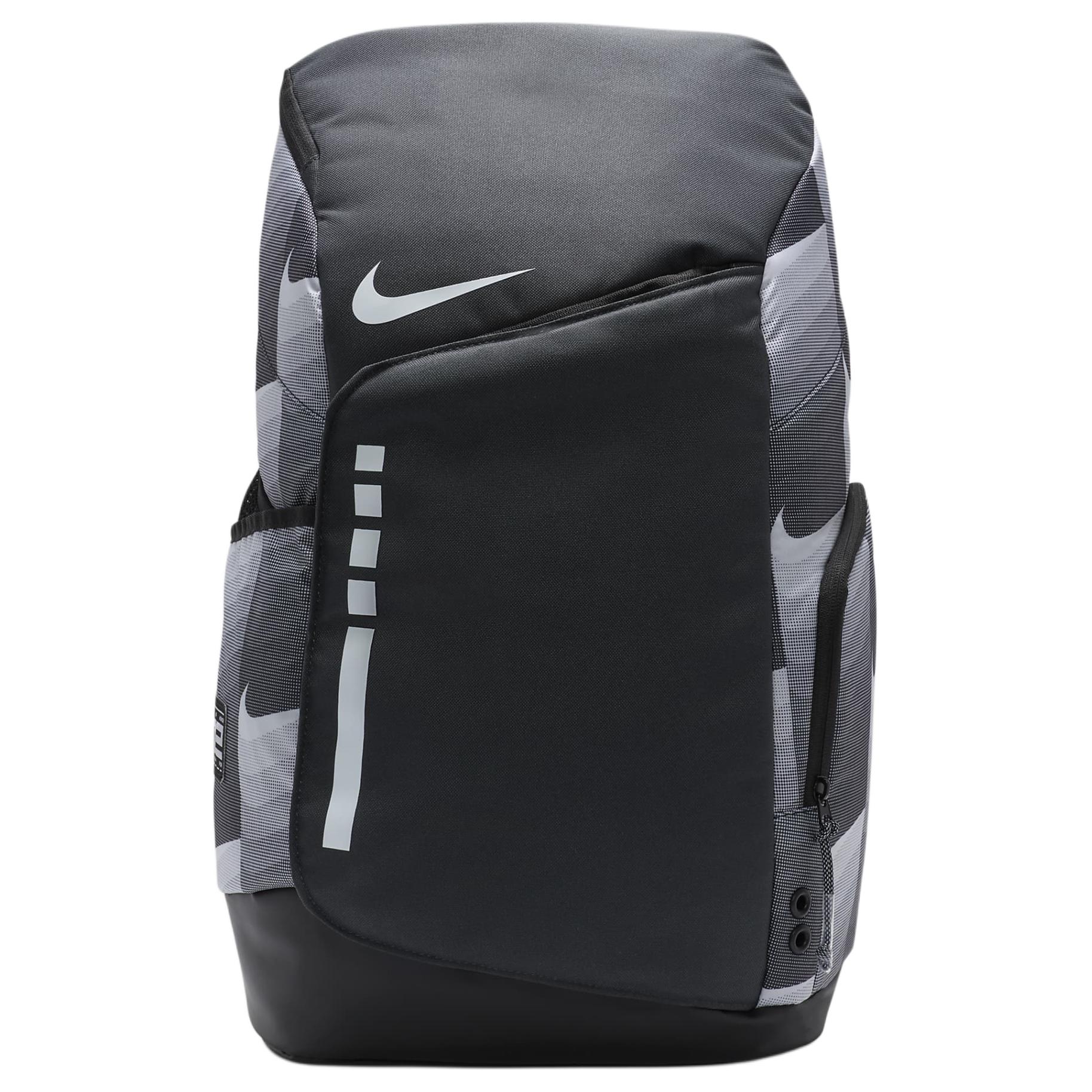 

Nike Polyester Backpack Regular Men s Dark Gray & Black & White Casual FZ7311-084 темно-серого/чёрный