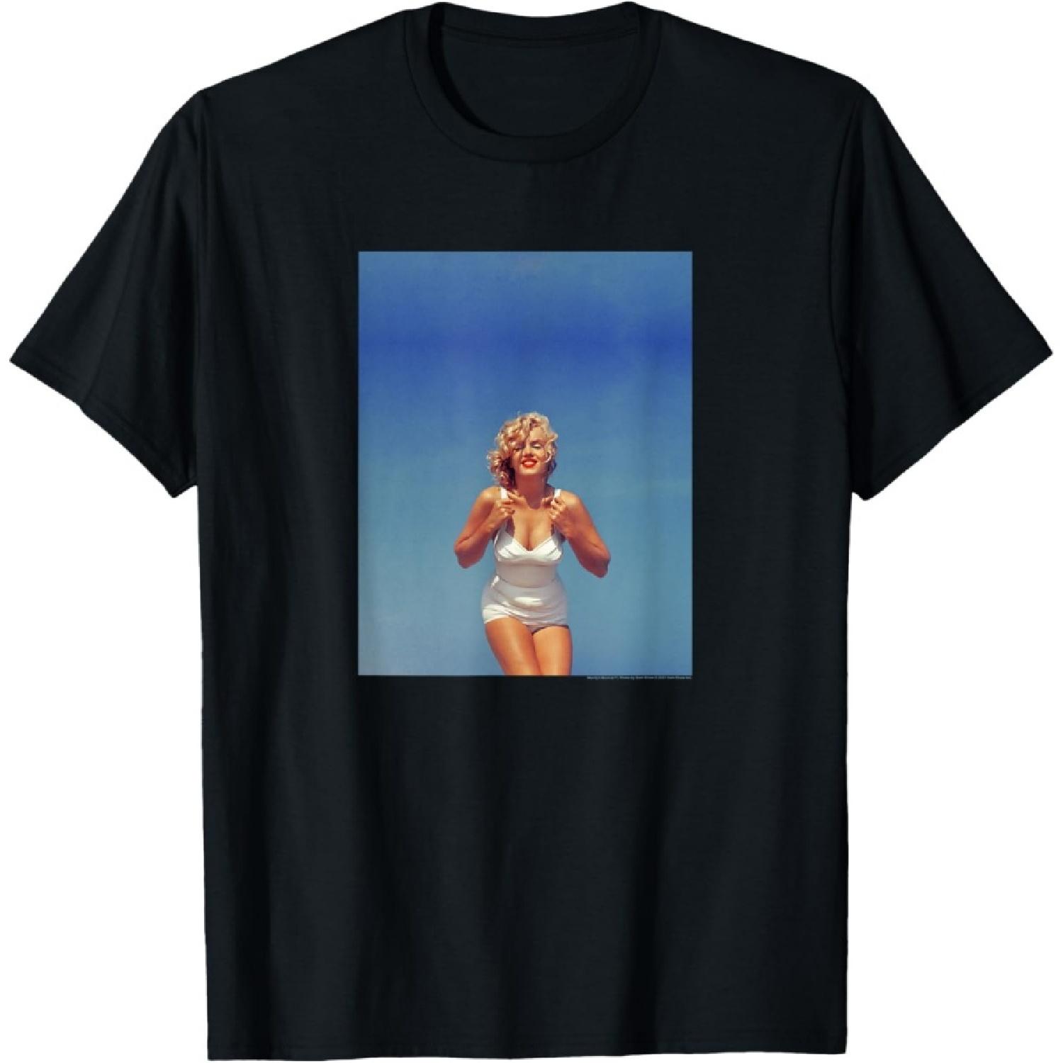 Marilyn Monroe - Summer Beach Sublimation T-Shirt S