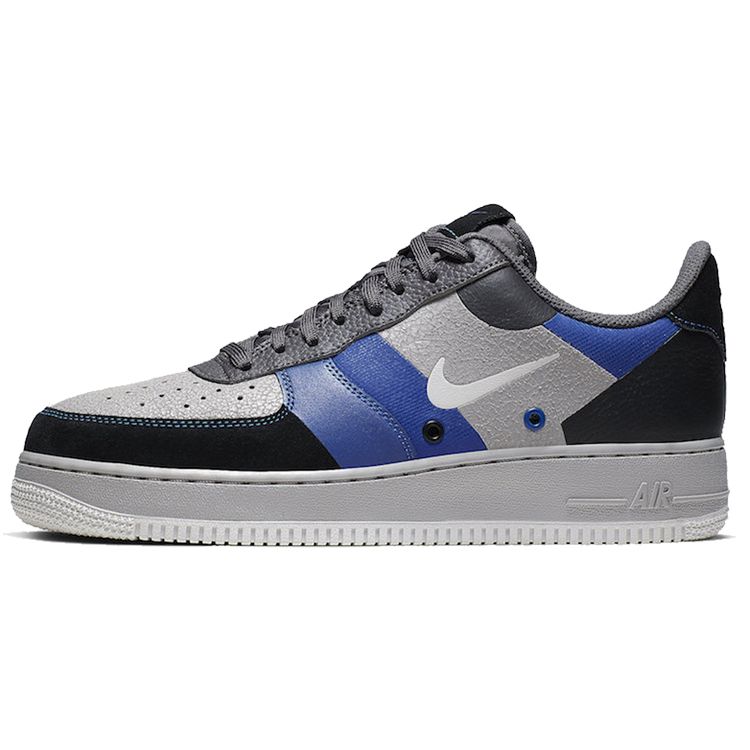 

Кроссовки унисекс Nike Air Force 1 Low 07 Grey Royal Атмосфера-серый Vast-Grey-Game-Royal CI0065-001