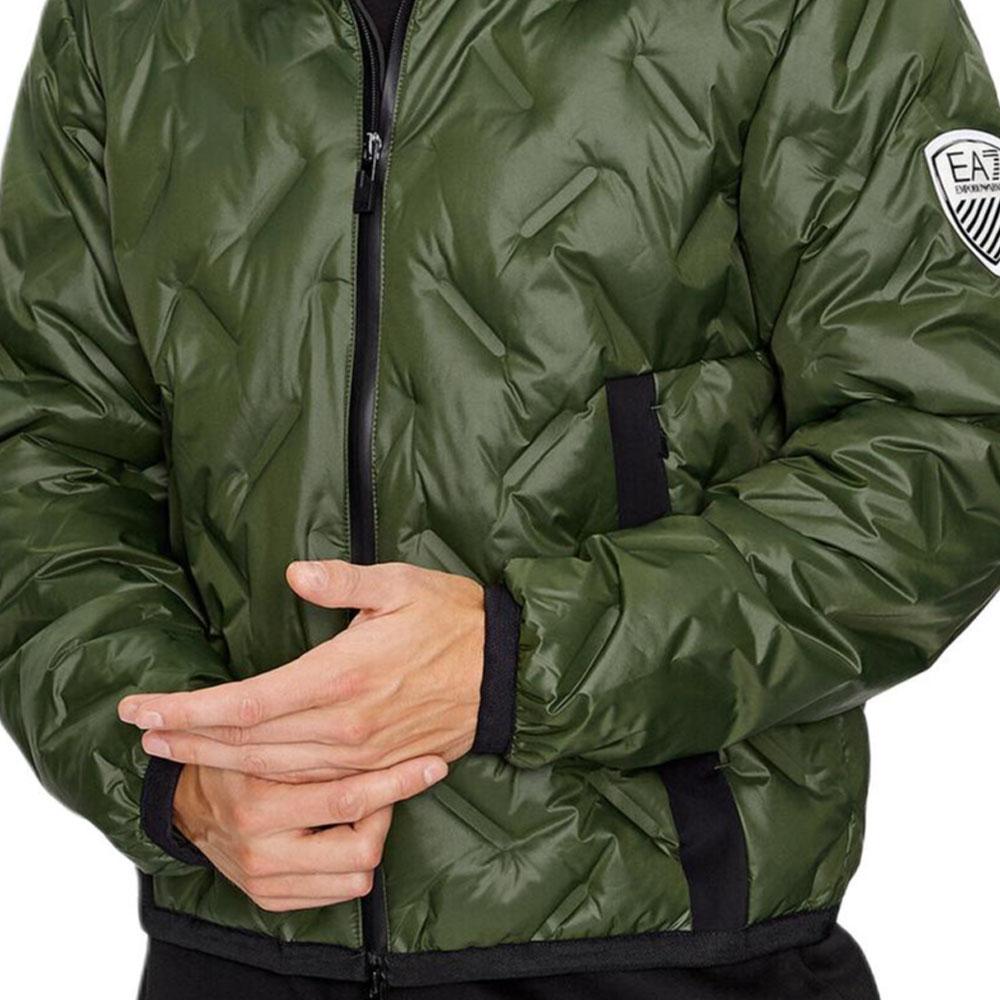 EMPORIO ARMANI Puffer Jacket Men's Dark Green 6RPB64-PN8MZ-1845
