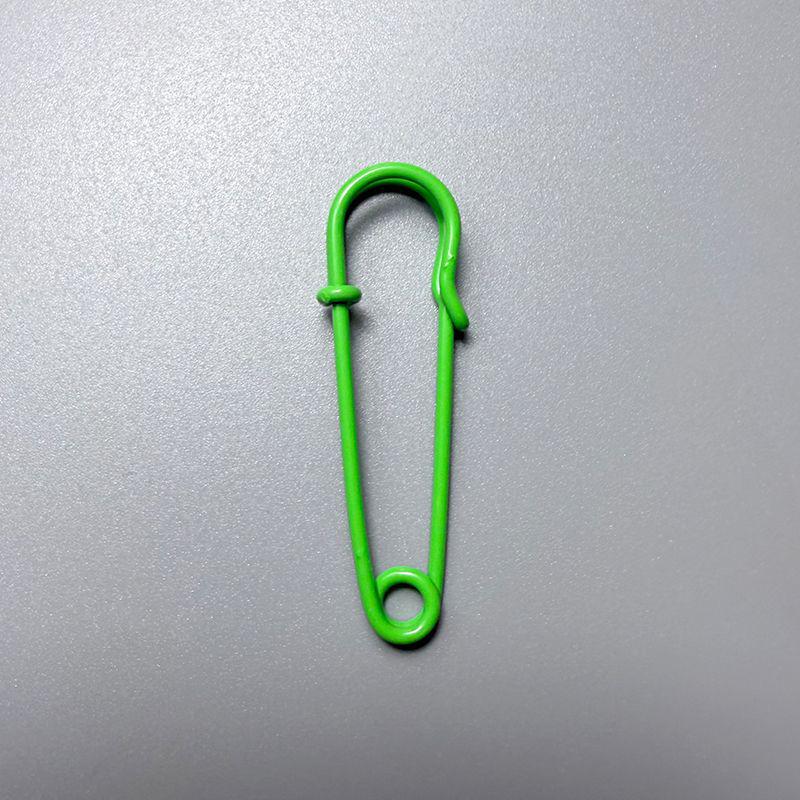 Colorful DIY Brooch Decoration: 75mm Safety Fixing Pin for Clothes