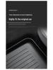 Eco-Friendly TPE Floor Mats for 2023 Tesla Model 3, Injection Molded Pedal Style
