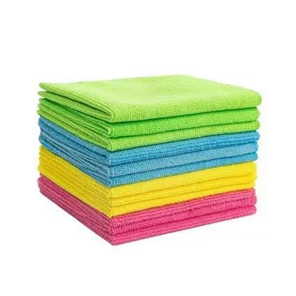 Microfiber Cleaning Cloth Absorbent Dishwashing Towel Reusable Household Cleaning Rag for Kitchen Bathroom Table Window Car Use