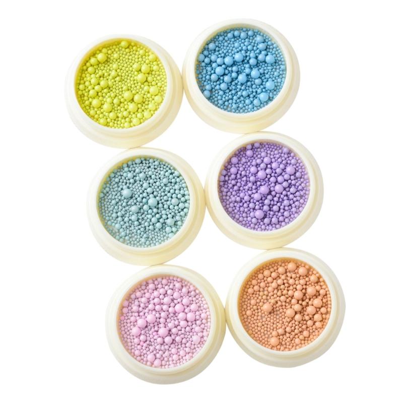 Nail Art Bead Nail Art Metal Balls Nail Beads for Nail Art DIY Craft Dopaminergic Nail Art Steel Beads Nail Caviar Beads