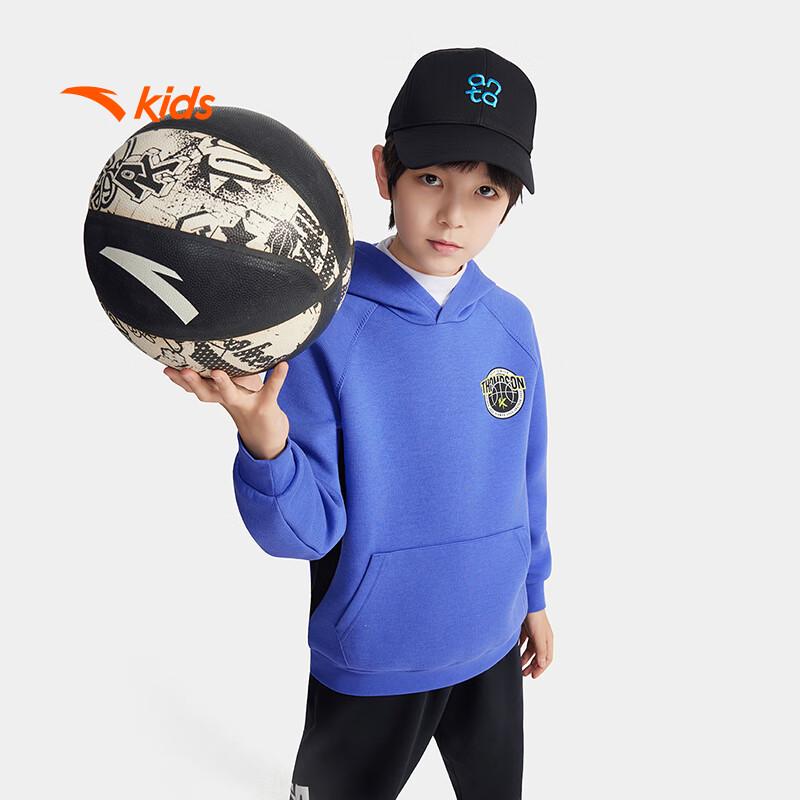 ANTA Kids Boys  Basketball Series Hooded Sweatshirt 160