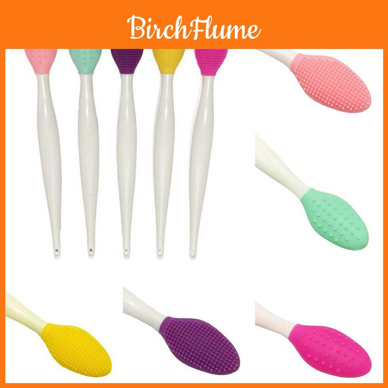 Soft Silicone Facial Cleansing Brush For Exfoliation And Blackhead Removal