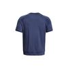 Under Armour Round Neck Pullover Short Sleeve Fitness Shirt Men Tops Blue 1380177-480