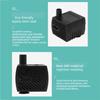 Ultra-Quiet Aquarium Filter Pump Colorful  LED Light Fish Tank Pump Landscape Water Pump  Fountain
