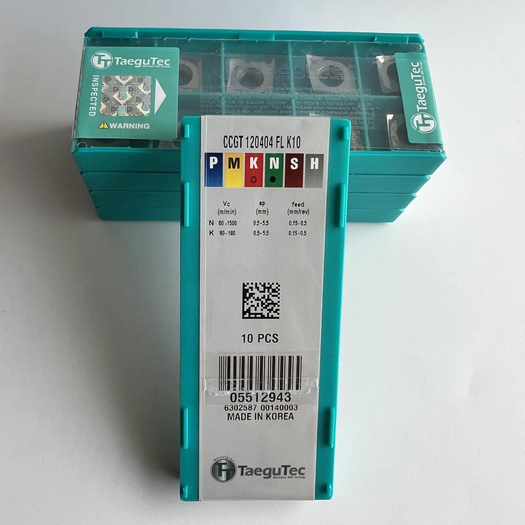 CCGT120404FL K10 /Original Blade Carbide CNC Blade 10 Pcs