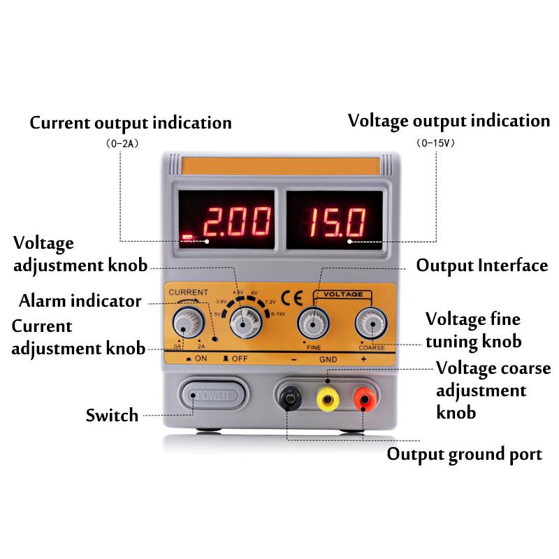 Size : 110V YEZIL Scientific Meter MCH-K303D Adjustable DC Power Supply 3A Mobile Phone Repair Size : 110V YEZIL Scientific Meter MCH-K303D Adjustable DC Power Supply 3A Mobile Phone Repair