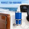 Anti-rust Boat Ring Cup Holder Mirror Polished Marine Drink Rack RV Beverage Holder  Camper Van