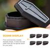 6/10pcs Coffin Box With Lids Halloween Decorations Mini Black Coffin Box Coffin Treat Candy Box Halloween Coffin Box For Party