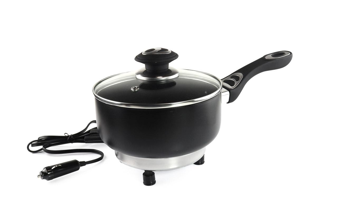 Electric pot with lid for car