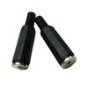 2 Channel 2.5mm Female Sound Sockets 2PCS Hexagonal Plastic Enclosure for High Fidelitys Signal Transmission