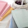 0.5m/1m/2m Pure Cotton Plaid Fabric For Tablecloths, Shirt, Women's Dresses,Home Decoration Dolls Handmade DIY Fabric TJ7400