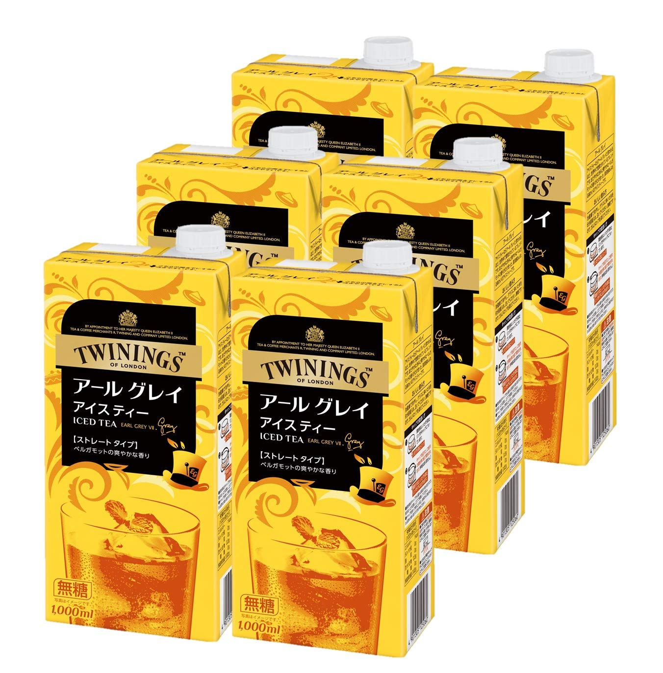 

Жидкий чай Twinings Earl Grey без сахара 1 л x 6 бутылок