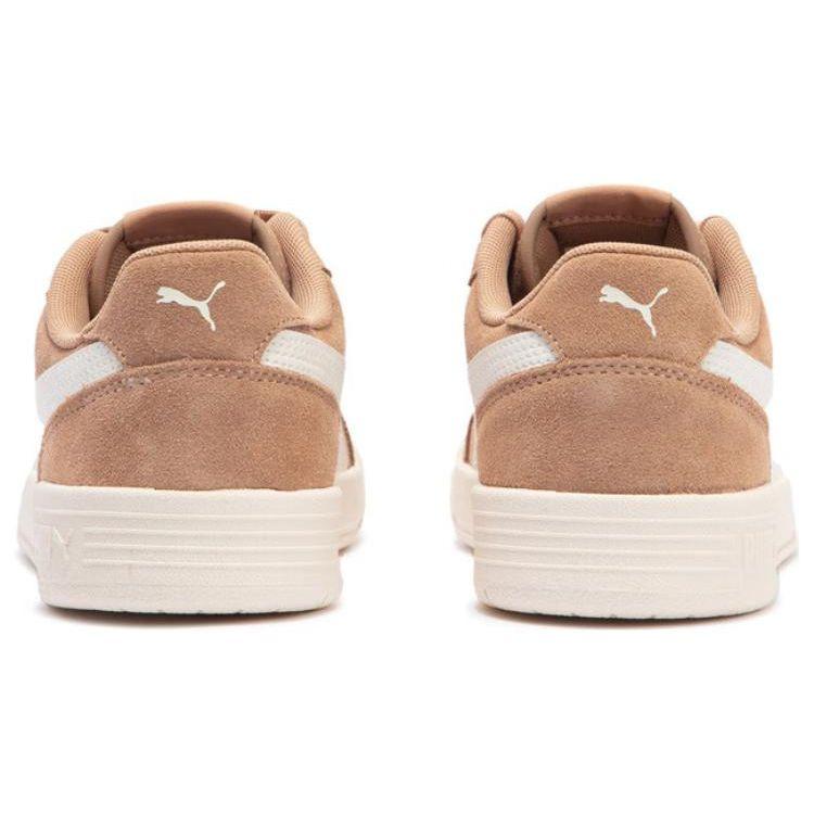 Puma Caracal Modische Low-Top-Sneaker Unisex-Sneaker Braun Weiß 370304-26