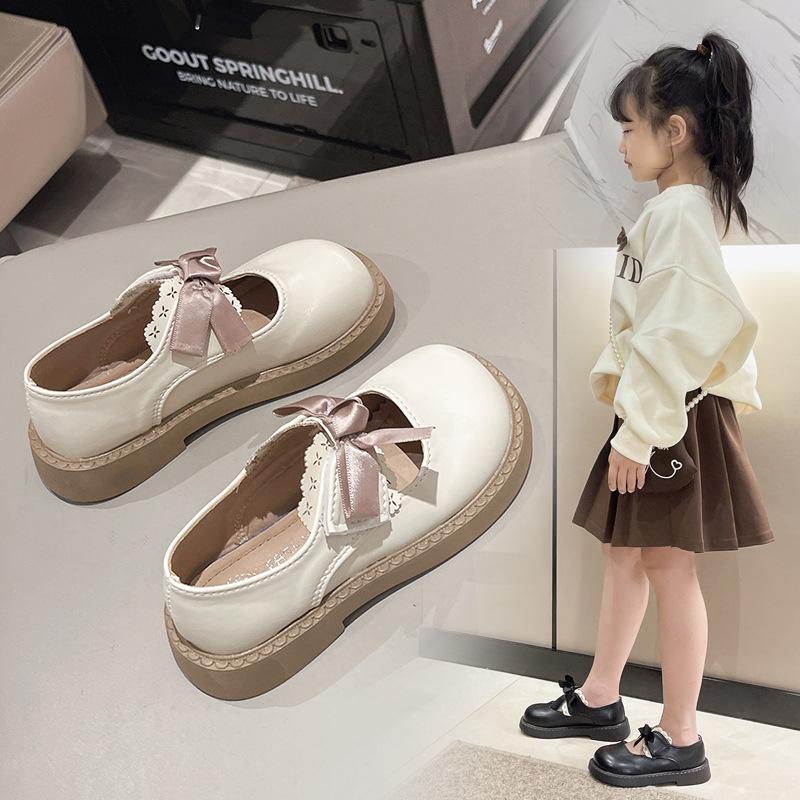 

Новые весенне-осенние простые модные туфли из мягкой кожи для девочек для танцевальных выступлений 36 бежевый