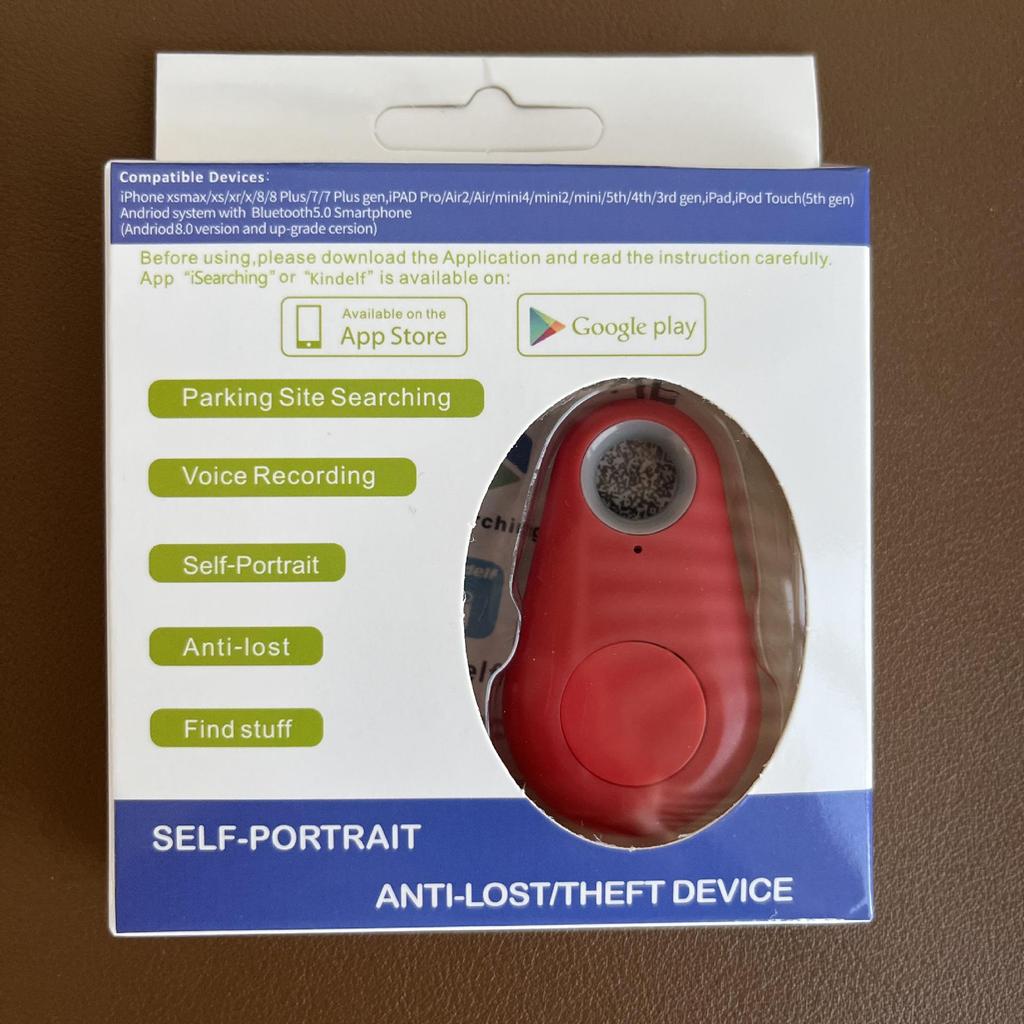 Smart Bluetooth Anti-lost Tracker & Two-way Alarm Key Chain