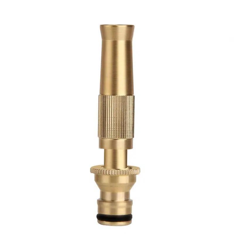 

High Pressure Garden Water Gun Adjustable Fan Spray Metal Nozzle for Car Washing & Plant Watering Durable Multi-Purpose Sprayer