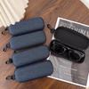 2026 EVA Oxford Cloth Pressure Resistant Sunglasses Box with Zipper Bag Hook Sunglass Case Portable Travel Eyelasses Accessories