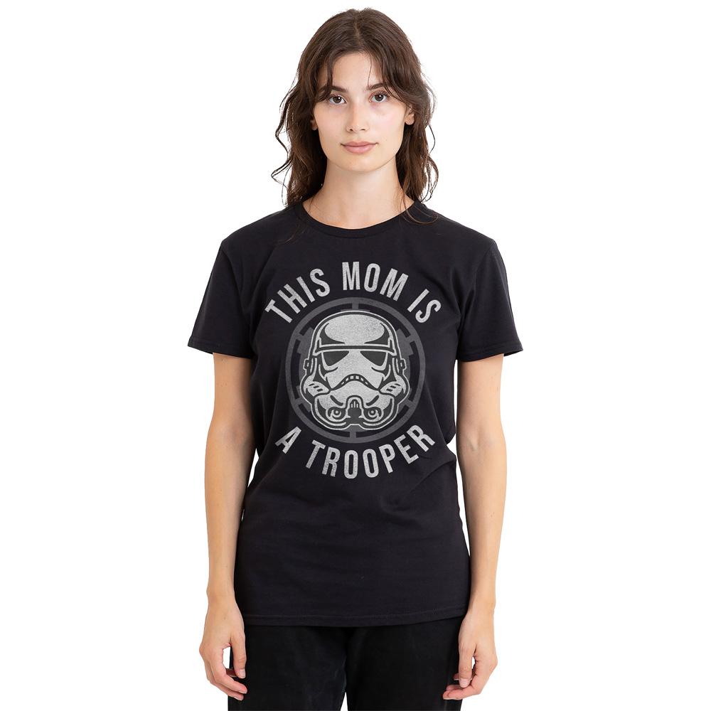 Star Wars Unisex Adult Mom Is A Trooper Mothers Day T-Shirt