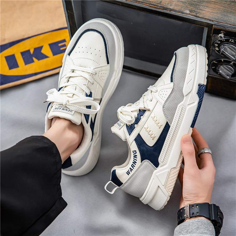 Men's shoes spring niche original breathable shoes men's versatile platform white board shoes casual moral training sports trendy shoes