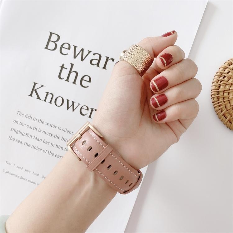 V-Tail Stitching Vegan Leather Watch Band For Apple Watch Series 10 Ultra 2 SE 9 8 7 6 5 4, Adjustable Replacement Wrist Strap